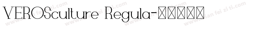 VEROSculture Regula字体转换